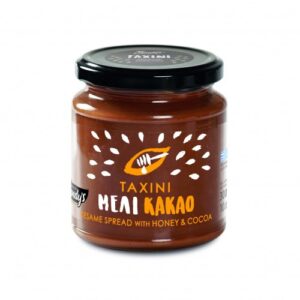 Sesame spread with honey and cocoa