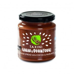Sesame spread with cocoa and hazelnuts