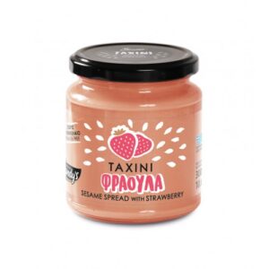 Sesame spread with strawberry
